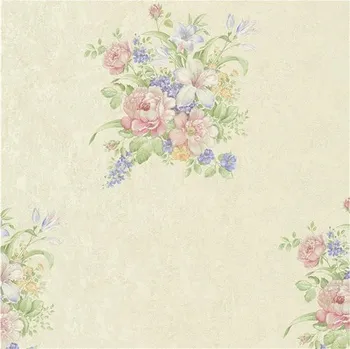 Tapeta Vliesové tapety na zeď Romantico květů na krémovém podkladu