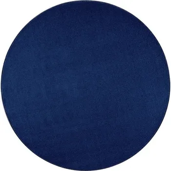Kusový koberec Nasty 104447 Darkblue kruh - doprava zdarma
