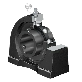UCPA 209 FAG litinové stojaté těleso s ložiskem zajištěným na červíka