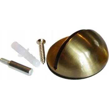 DVEŘNÍ ZARÁŽKA ŠROUBOVACÍ MOSAZ PATINA