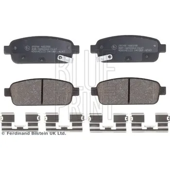 Brzdová destička Sada brzdových destiček, kotoučová brzda BLUE PRINT ADG042123