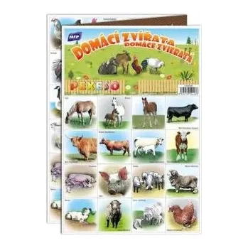 Pexeso MFP pexeso 3xA4 Zvířata 5300900