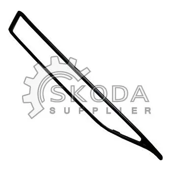 Lišta karosérie Ozdobná lišta nárazníku L ŠKODA Original OEM 3V0853767EF9R