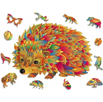 Obraz Puzzle Dřevěné Pro Dospělé Premium Ježek L