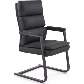 Nábytek Kancelářské křeslo ADRIANO černé - Halmar Černá 63x109 cm