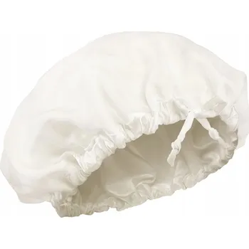 Čepice Hedvábná čepice na spaní, 100% hedvábí - slonová kost