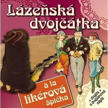 Lázeňská dvojčátka á la likérová špička 185 g (1 ks)