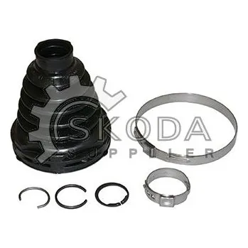 Hřídel nápravy Sada měchů, hnací hřídel ŠKODA Original OEM 2Q0 498 201 C