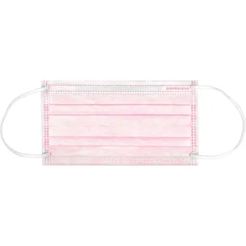 rouška AKCE Ústenky na gumičky (50 ks) – "roušky" růžové PINK