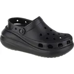 Černé nazouváky na platformě Crocs Classic Crush Clog 207521-001 Velikost: 41/42