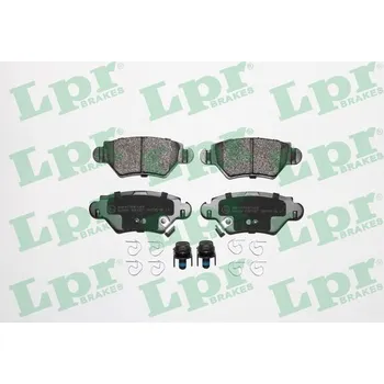 Brzdová destička Sada brzdových destiček, kotoučová brzda LPR 05P1227