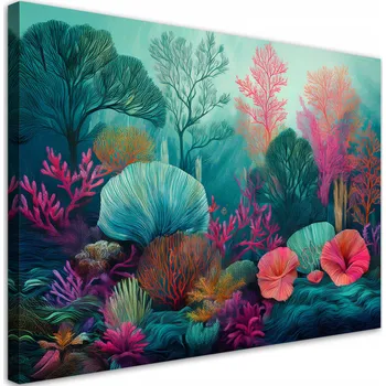 Obraz Obraz na plátně, Korálový útes Mořské rostliny 90x60