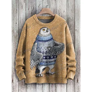 Dámský svetr Unisex svetr s potiskem CS1133 pes dog Velikost: S, Barva (Varianta): Svetr 9