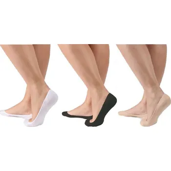 Dámské ponožky Ťapky do balerín EVONA Velikost: ČERNÁ