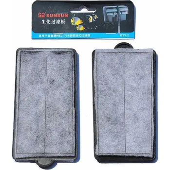 Akvarijní filtr SUNSUN náhradní molitan pro závěsný filtr HBL-601 2ks