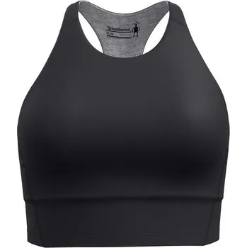 Podprsenka Dámská sportovní podprsenka Smartwool W ACTIVE CROP BRA S Černá