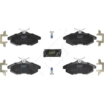 Brzdová destička Sada brzdových destiček, kotoučová brzda HART 261 848