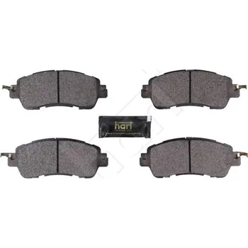 Brzdová destička Sada brzdových destiček, kotoučová brzda HART 261 788