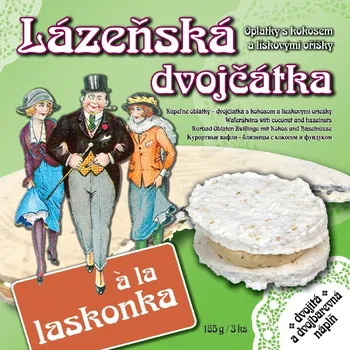 Lázeňská dvojčátka á la laskonka 185 g (1 ks)
