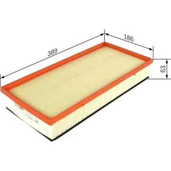 Vzduchový filtr Vzduchový filtr BOSCH F 026 400 182
