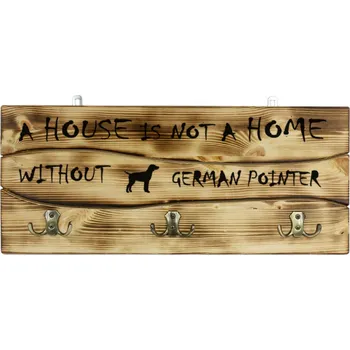 Věšák Šatní ramínko dřevěný Art-Dog černý, dub rustikální, dub sonoma, retro dřevo, béžové odstíny, hnědé odstíny