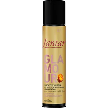 Šampon Jantar Glam suchý šampon na vlasy s jantarovou esencí a změkčovadly, 180 ml