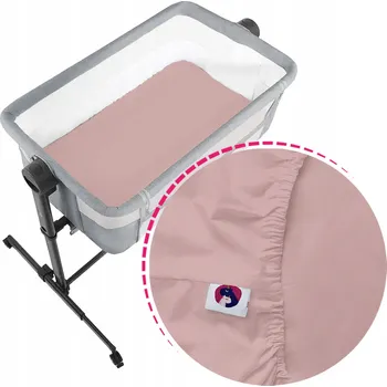 Prostěradlo Prostěradlo pro KINDERKRAFT NESTE UP 2 do postýlky 2v1 (i přistýlky) - Různé barvy