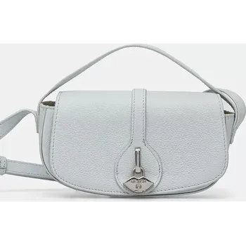 Kabelka Kožená kabelka Silvian Heach TOLEDO modrá barva, RCP25009BO 50X, vel. ONE SIZE