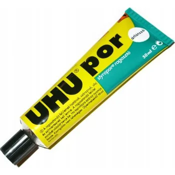 Průmyslové lepidlo LEPIDLO na POLYSTYREN Ultra SILNÉ Lepidlo POLYSTYREN trubička 40 g/50 ml LEPIDLO UHU