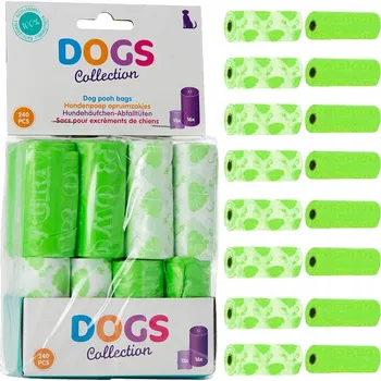 sáček na exkrement Sáčky na psí exkrementy Dogs Collection 240 ks