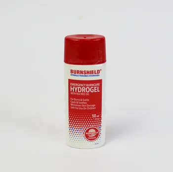 Zdravotnický materiál BURNSHIELD hydrogel na popáleniny, 50 ml
