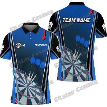 Dámské tričko Unisex tričko s potiskem 3D darts pro šipkaře CS3356 Velikost: S, Barva (Varianta): barva 4