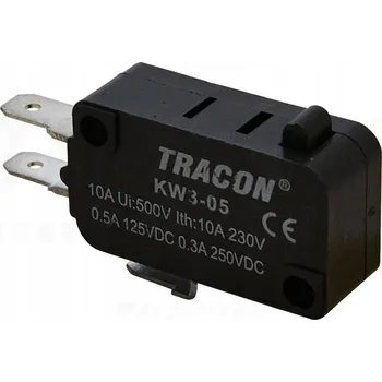 vypínač Miniaturní koncový spínač s nárazníkem KW3-0