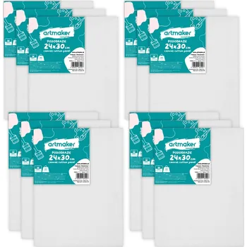 Obraz Malířské Plátno na malování na plátno 24 cm x 30 cm Artmaker 12 ks