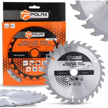 Pilový kotouč Pilový kotouč na DŘEVO 160 mm 30T Pro brusky a pily - PŘESNÝ ŘEZ