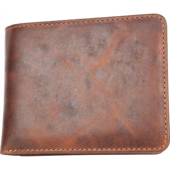 Peněženka FLW peněženka z přírodní kůže hnědá - muž