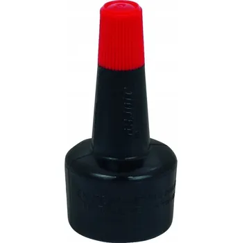 Dětské razítko Rychleschnoucí inkoust na razítka KW Trade, vodní inkoust pro razítka a pečetě, 28 ml, červený