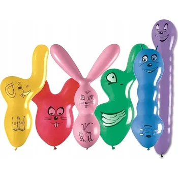 Balónek Narozeninové BALÓNKY DEKORACE na OSLAVU Balónky GPF mix 50 tvarů 50 Kusů