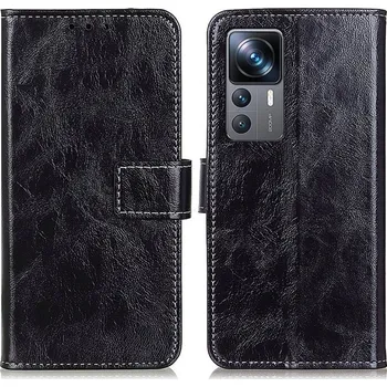 Pouzdro na tablet VSECHNONAMOBIL 52207 RETRO Peněženkový obal Xiaomi 12T / 12T Pro černý