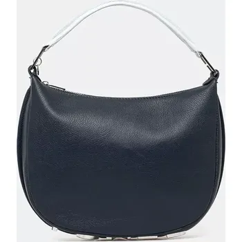 Kabelka Kožená kabelka Silvian Heach SPACCANAPOLI tmavomodrá barva, RCP25028BO 59X, vel. ONE SIZE