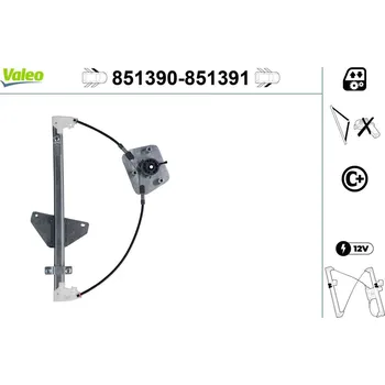 Stahovačka okna Zvedací zařízení oken VALEO WYPRZEDA˝ 851390