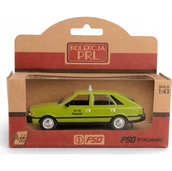 autíčko Figurka, HRAČKA pro DĚTI, Autíčko MEGA Auto PRL FSO Polonez Taxi