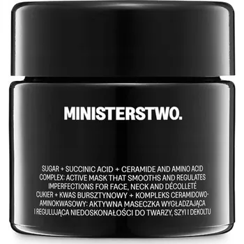 Pleťová maska Cukr + Kyselina jantarová – Pleťová maska | 100 ml | Ministerstvo. NOVINKA!