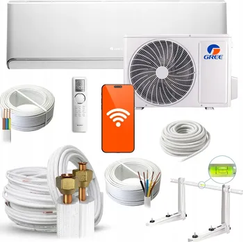 Klimatizace Nástěnná klimatizace Gree Airy White pro kanceláře 7,1kW + sada 3m Rodigas