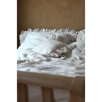 Povlečení Lotika Konopné povlečení s kanýrem na polštář 40x40 cm 875462