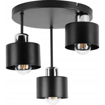 ZÁVĚSNÁ LAMPA STROPNÍ STROPNÍ SVÍTIDLO KOVOVÁ E27