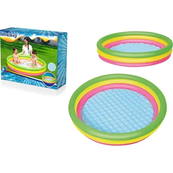 Dětský bazének Bestway Dětský nafukovací bazén duhový 152x30cm