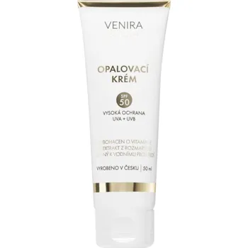 Přípravek na opalování VENIRA opalovací krém SPF50