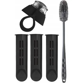 3x náhradní filtr do filtrační láhve Dafi Soft černá zátka + kartáček
