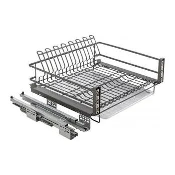 Odkapávač na nádobí GTV Odkapávač MOVIX zásuvka, 900, tlumicí dovírání, bez vodicích lišt,